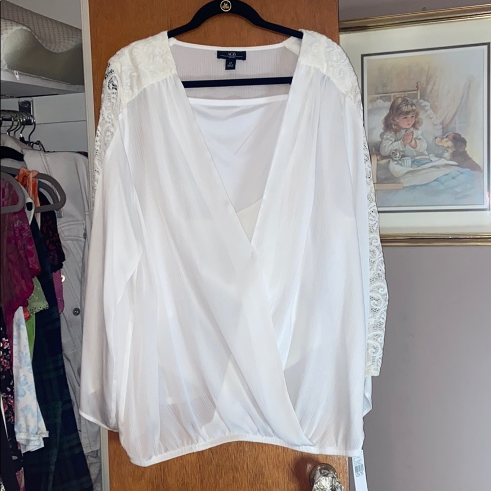 white blouse